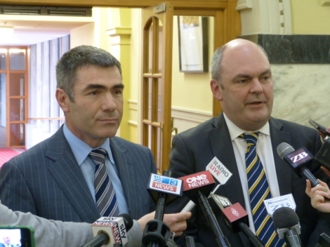 Nathan Guy, Steven Joyce